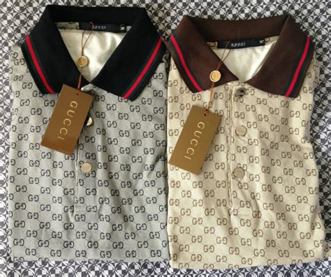 where can i buy replican men's gucci polo shirts|authentic gucci clothing tags.